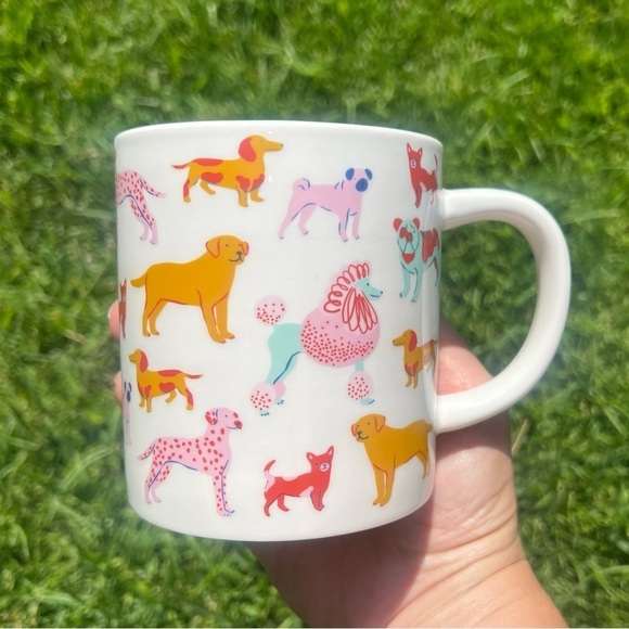 Parker Lane Dog Person Colorful Dog Breed Mug Pug Lab Poodle Dachshund Chihuahua - Picture 12 of 13